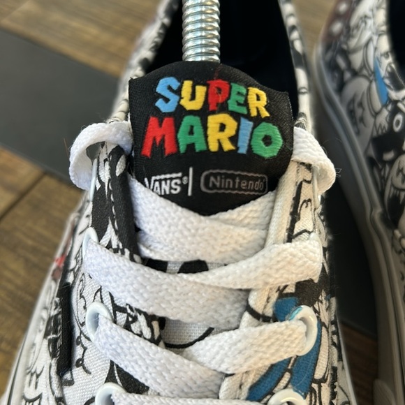 Nintendo x Vans Super Mario Villains Shoes, custom, Men’s 5.5, women’s 7 - Picture 3 of 12